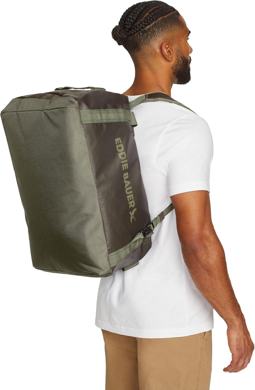 imageEddie Bauer Maximus Duffel Bag 40L and 70L Hiking Outdoor Travel Lightweight WeatherResistant Durable RuggedSpruce