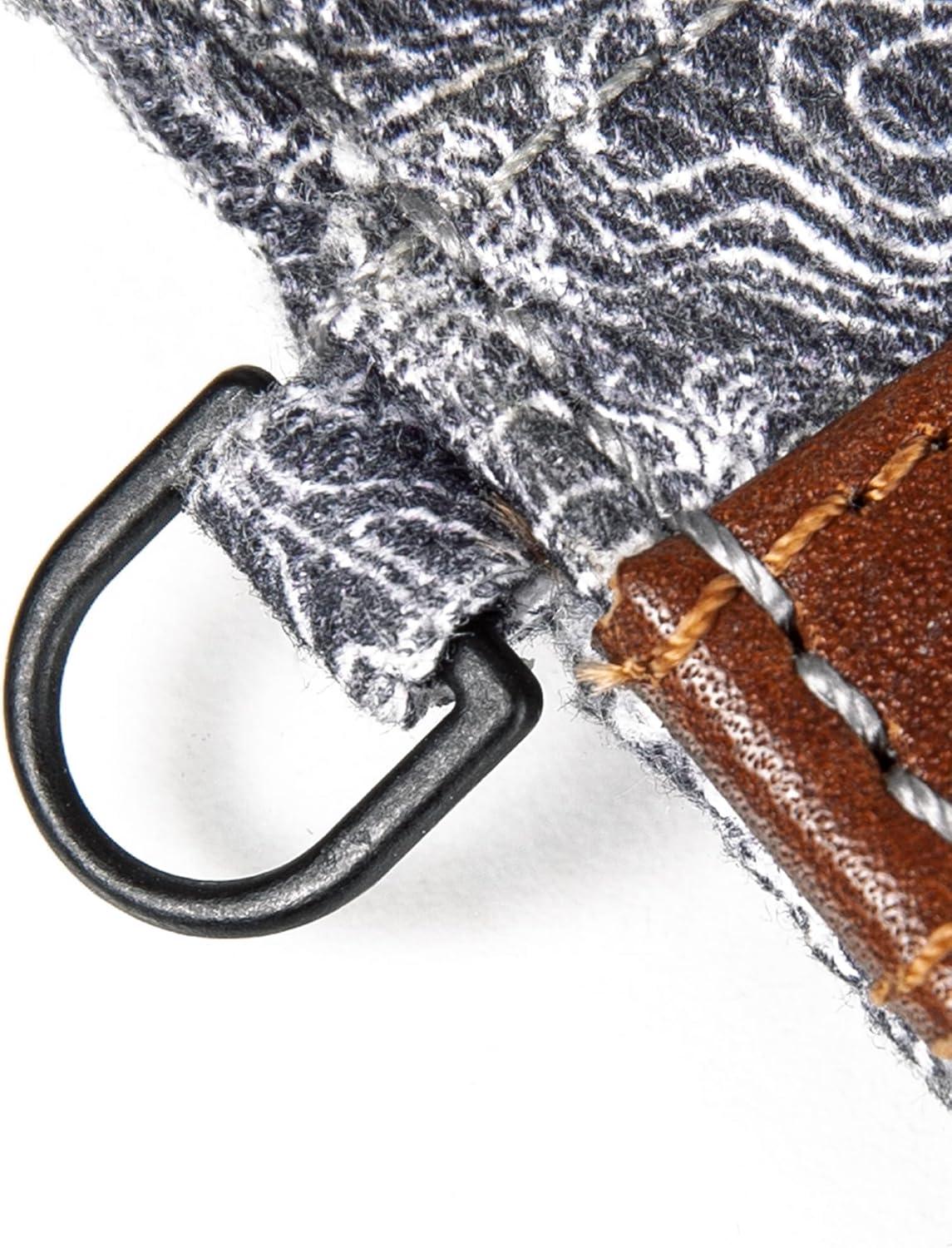 imageEddie Bauer Men Signature Money Clip Card Case Wallet Available in Ripstop Nylon Cotton Canvas or LeatherGrey