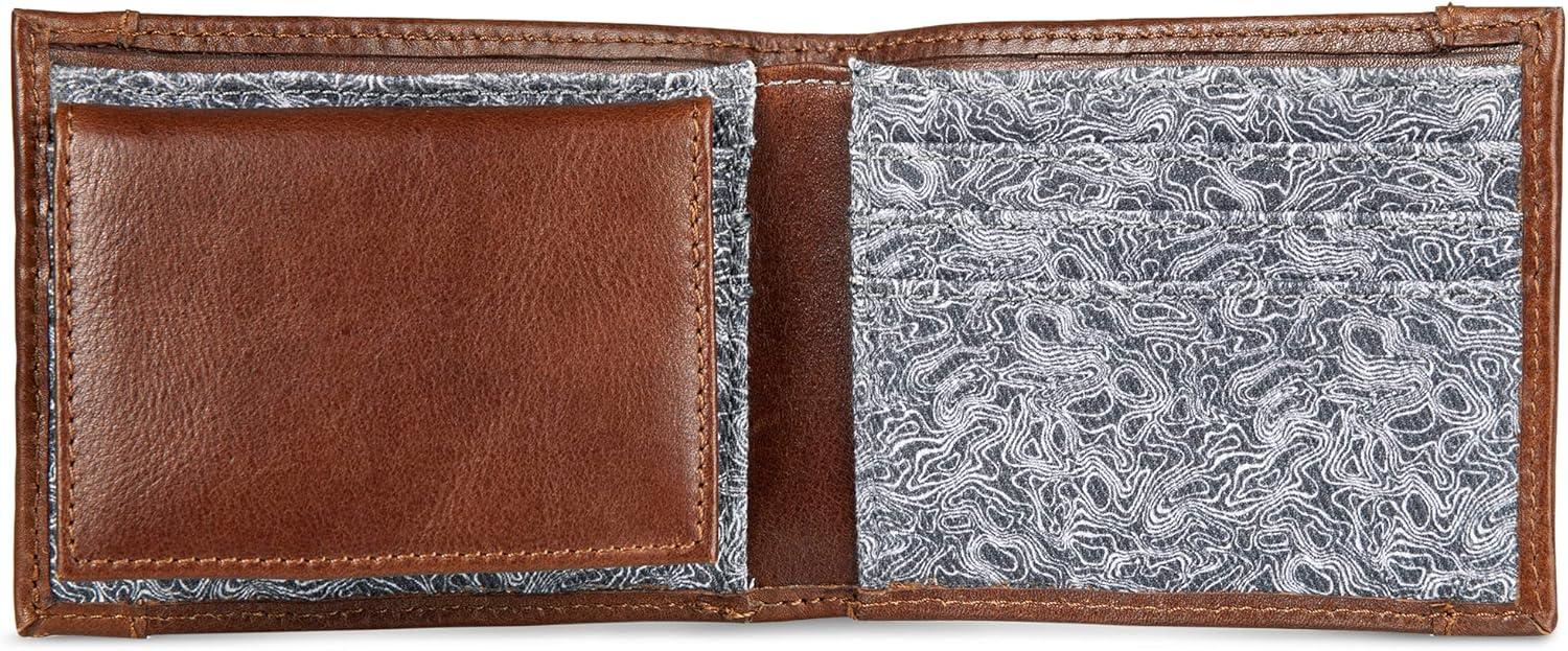 imageEddie Bauer Men Signature Passcase WalletGrey