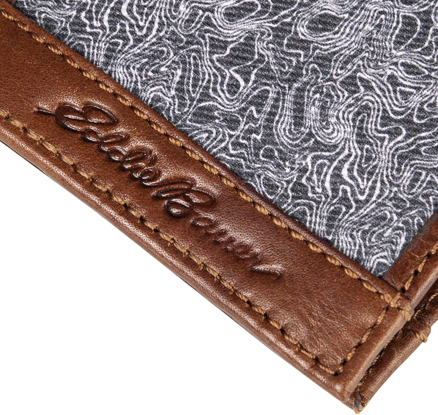 imageEddie Bauer Men Signature Passcase WalletGrey