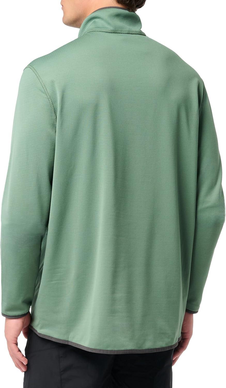 imageEddie Bauer Mens Activator Grid Fleece FullZipIrishgrn