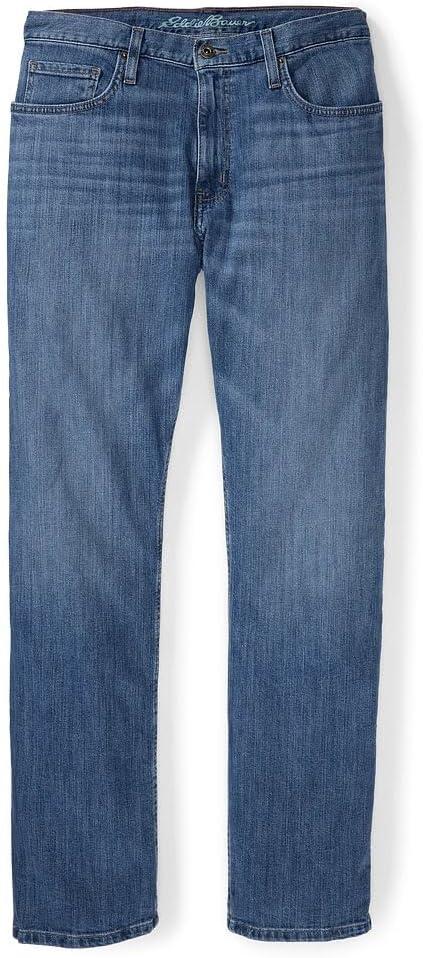 imageEddie Bauer Mens Field Flex Straight JeansMeridian Blue