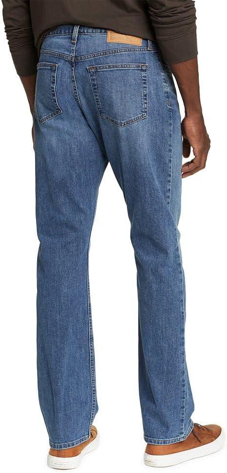 imageEddie Bauer Mens Field Flex Straight JeansMeridian Blue