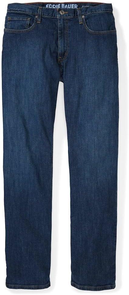 imageEddie Bauer Mens Field Flex Straight JeansRiver Rock