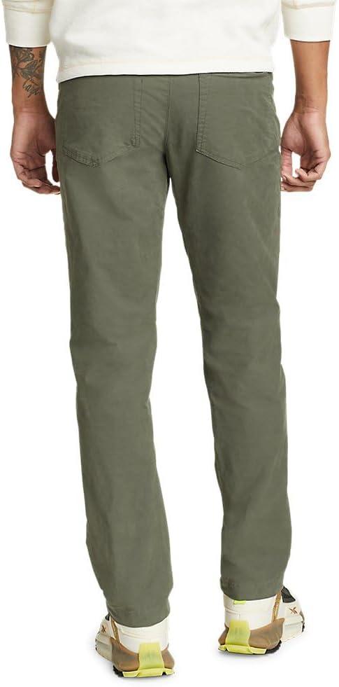 imageEddie Bauer Mens Voyager Flex 5Pocket Slim Fit Chino PantsCapers