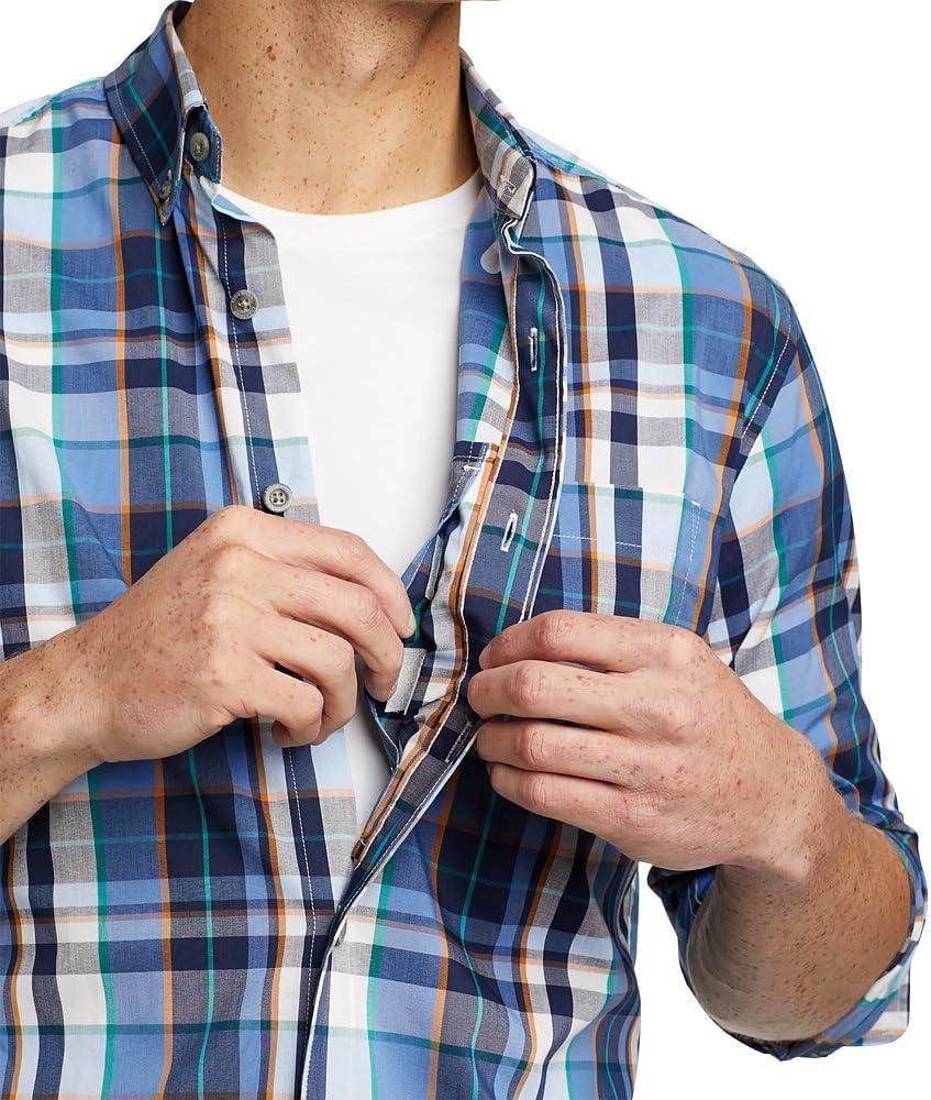 imageEddie Bauer Mens Voyager Flex LongSleeve ShirtWhite