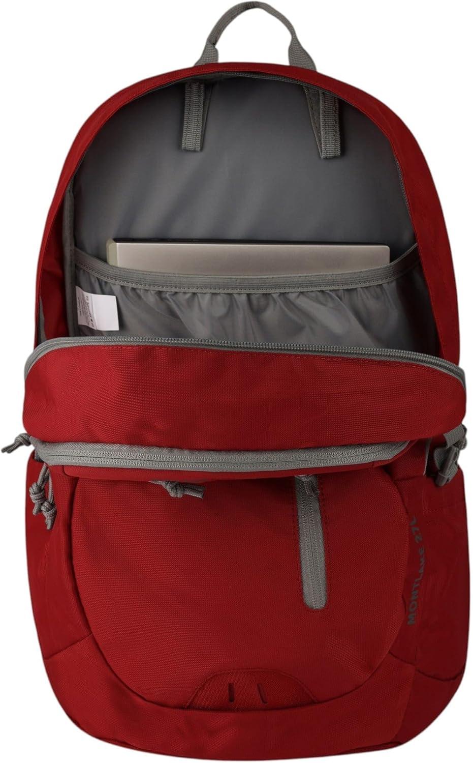 imageEddie Bauer Montlake Backpack Travel Commuting Laptop Everyday Carry 27L Dark RubyDark Ruby