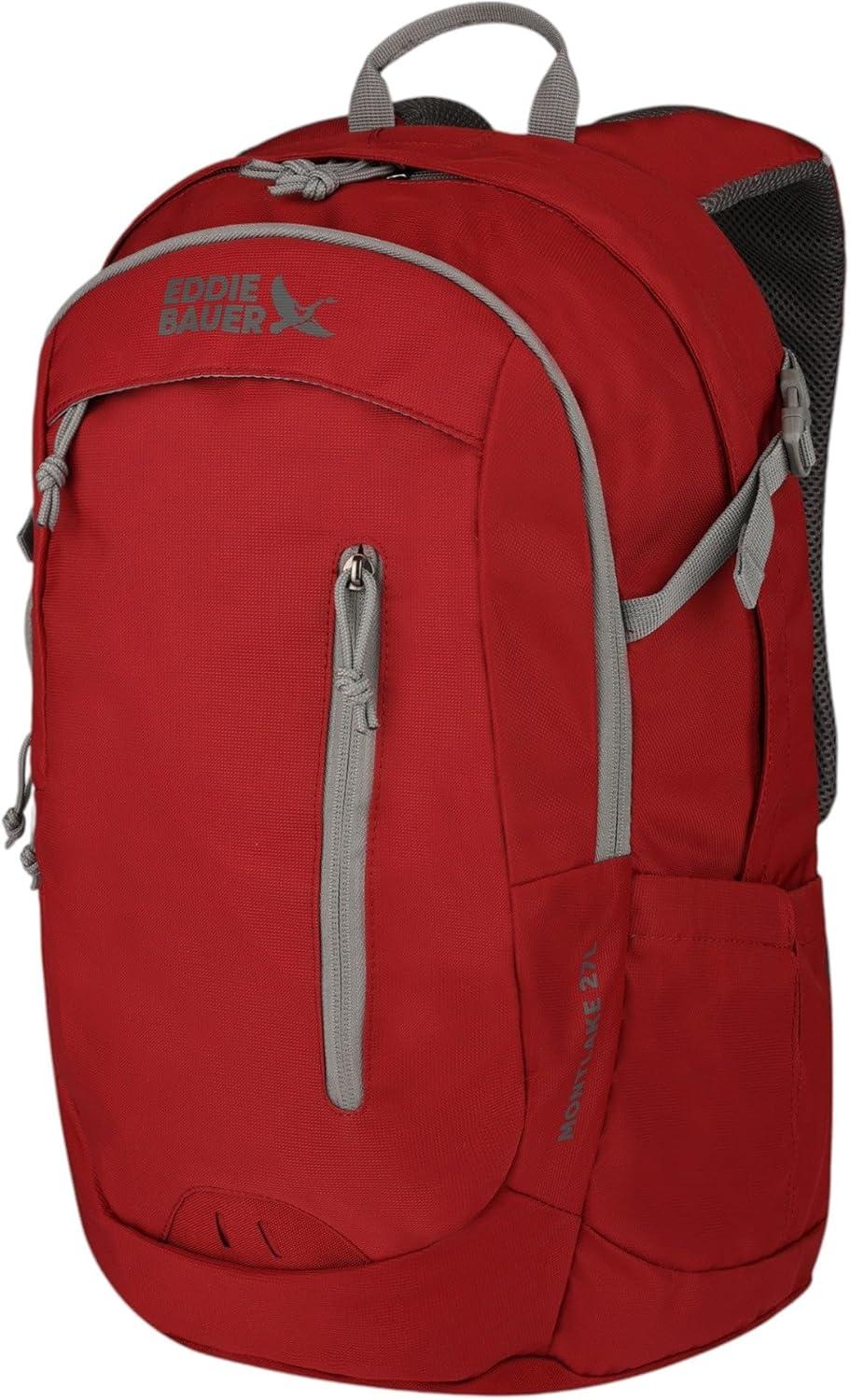 imageEddie Bauer Montlake Backpack Travel Commuting Laptop Everyday Carry 27L Dark RubyDark Ruby