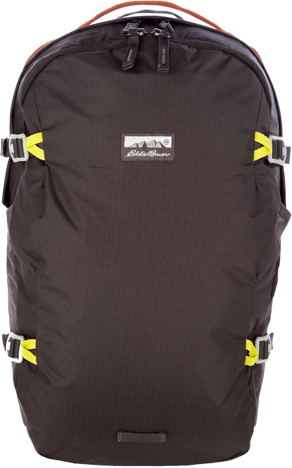 imageEddie Bauer Nomad Backpack with Compression Straps and HydrationLaptop Compatible Sleeve Sienna 28LCarbon