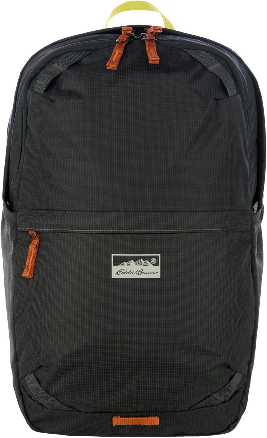 imageEddie Bauer Nomad Backpack with Compression Straps and HydrationLaptop Compatible Sleeve Sienna 28LCarbon