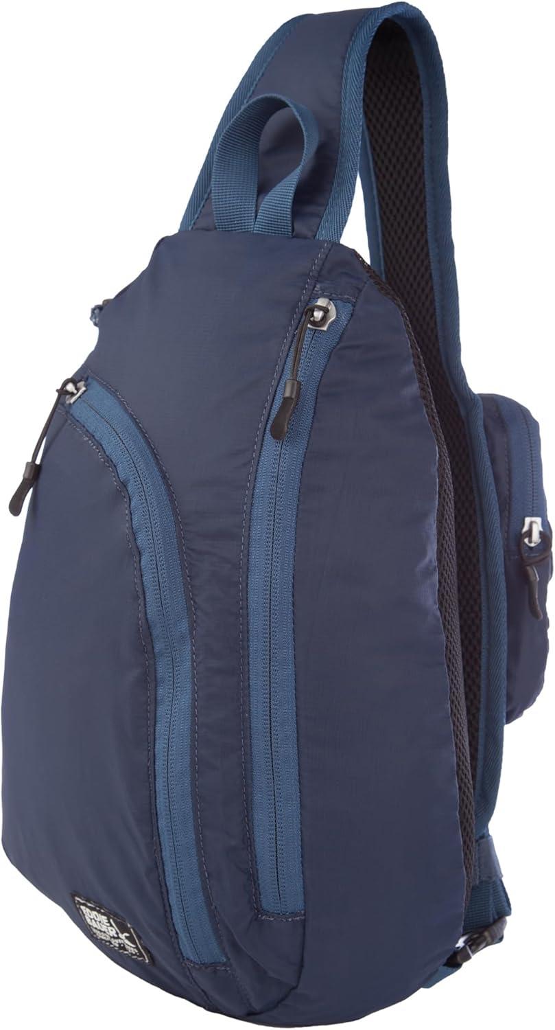 imageEddie Bauer Ripstop 8L Shoulder Sling Pack with Padded AirMesh Adjustable Crossbody Strap for Right or Left Handed Fit BlackBrook