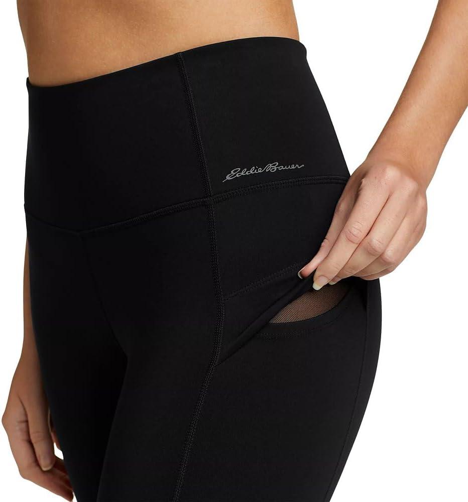 imageEddie Bauer Womens Guide Trex HighRise 78Length LeggingsBlack