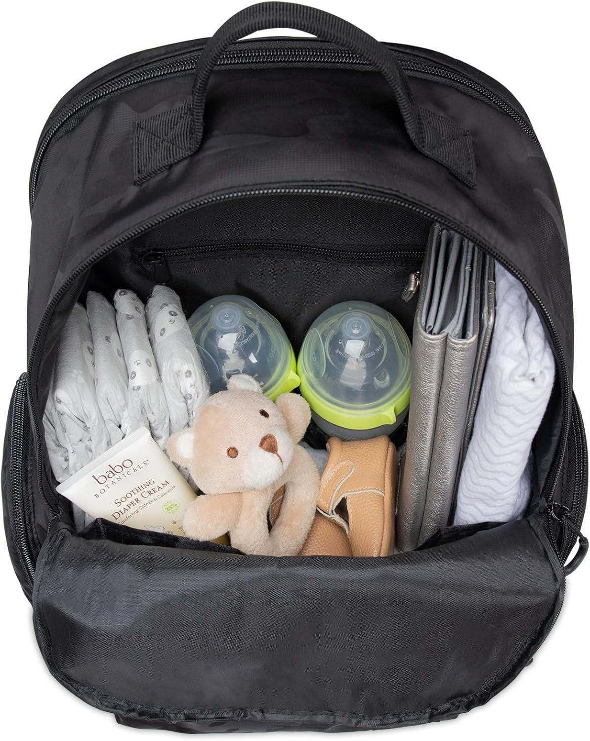 imageNOJO Eddie Bauer Cascade Backpack Diaper BagCamo Black Gray