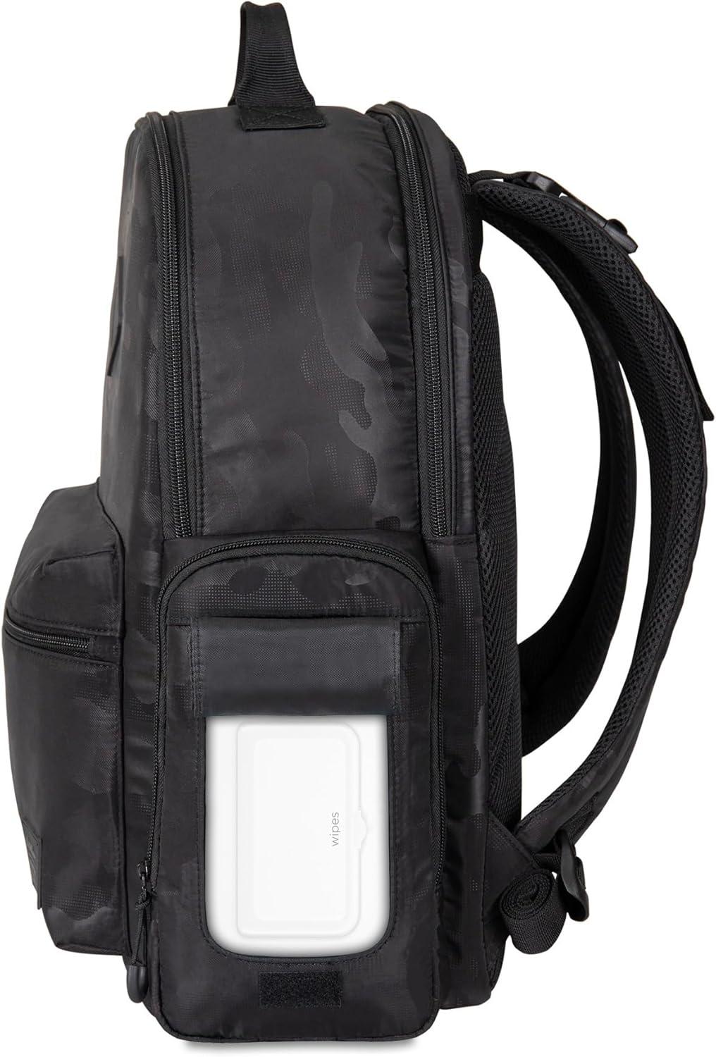 imageNOJO Eddie Bauer Cascade Backpack Diaper BagCamo Black Gray