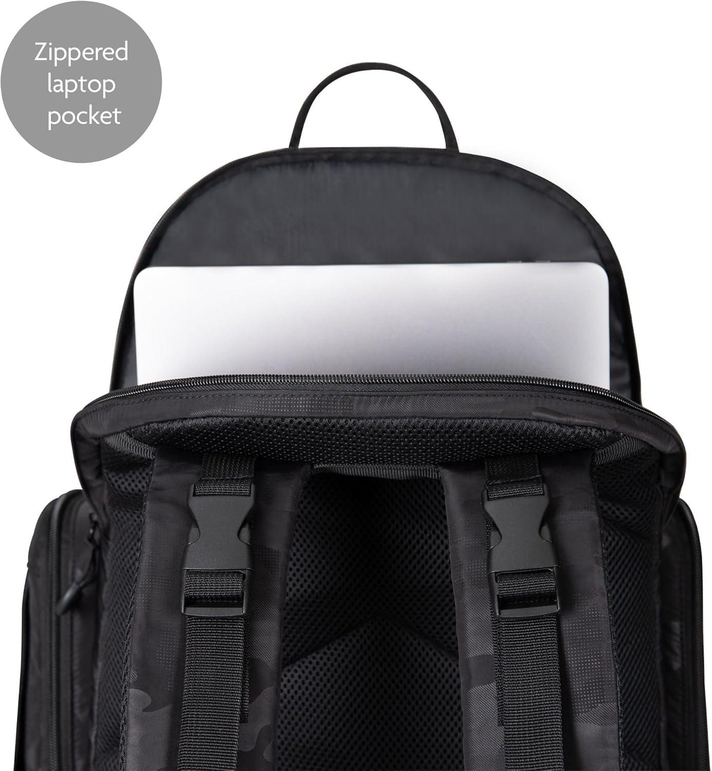 imageNOJO Eddie Bauer Cascade Backpack Diaper BagCamo Black Gray