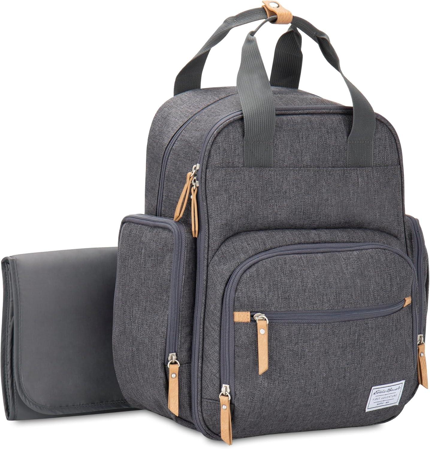 imageNOJO Eddie Bauer Cascade Backpack Diaper BagCanyon Summit Gray