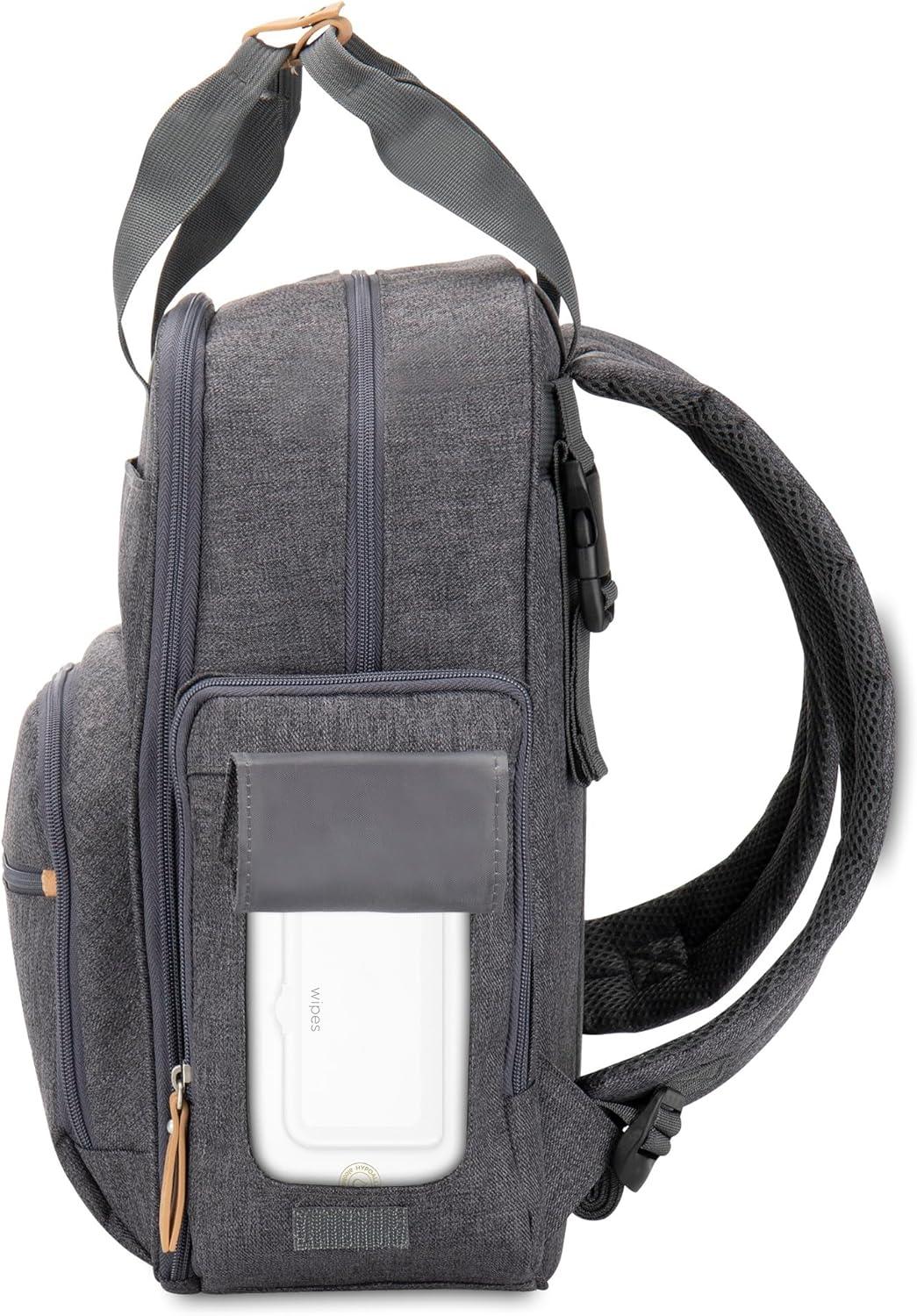 imageNOJO Eddie Bauer Cascade Backpack Diaper BagCanyon Summit Gray