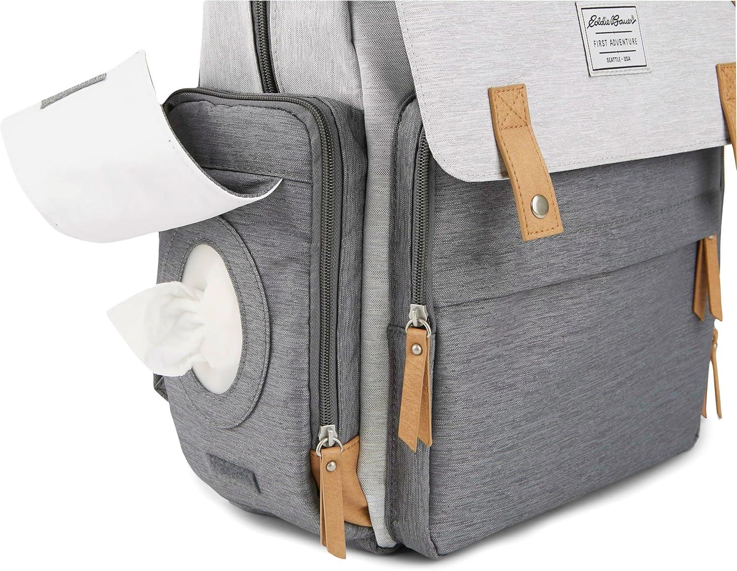 imageNOJO Eddie Bauer Cascade Backpack Diaper BagCascade Gray