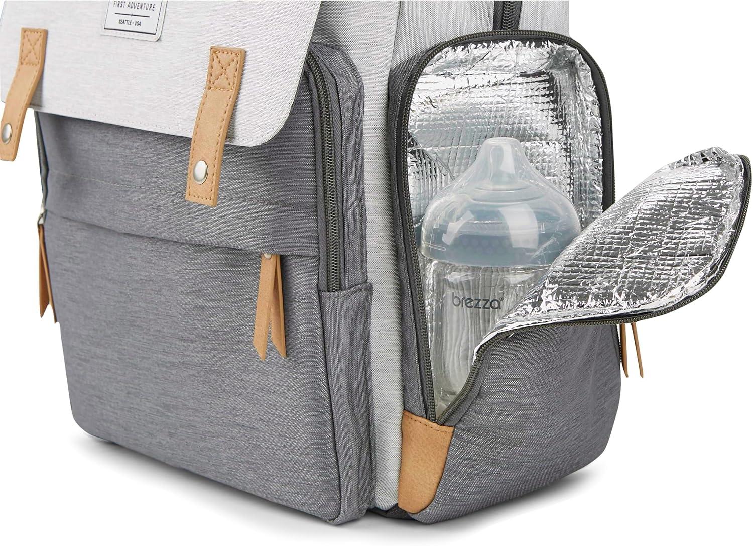 imageNOJO Eddie Bauer Cascade Backpack Diaper BagCascade Gray