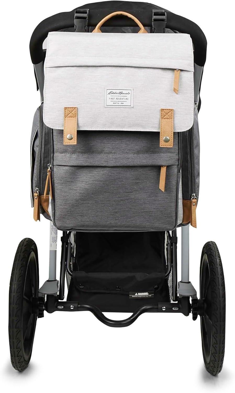 imageNOJO Eddie Bauer Cascade Backpack Diaper BagCascade Gray