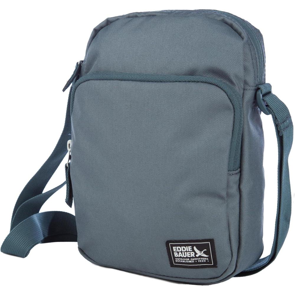 imageEddie Bauer Jasper Crossbody Bag with Zippered Main Compartment and Adjustable Shoulder StrapRain