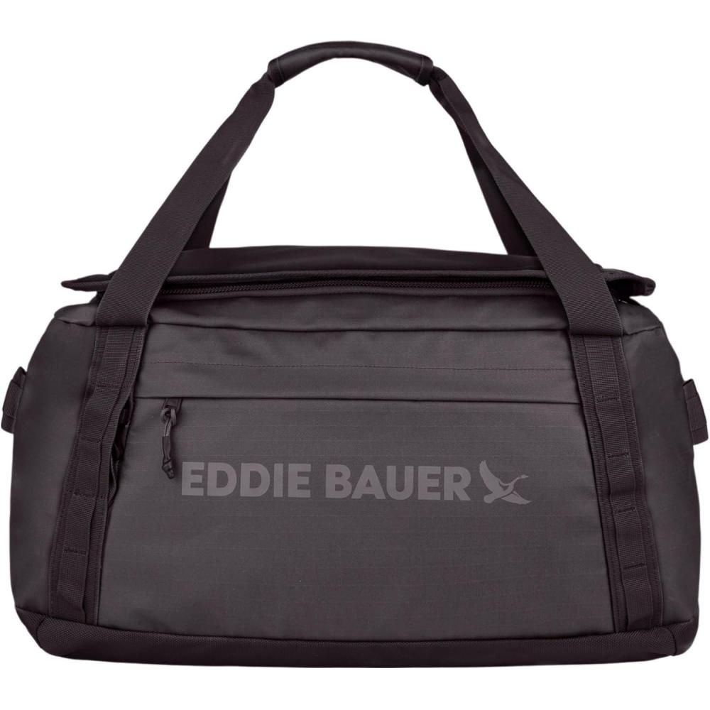 imageEddie Bauer Maximus Duffel Bag 40L and 70L Hiking Outdoor Travel Lightweight WeatherResistant Durable RuggedBlack