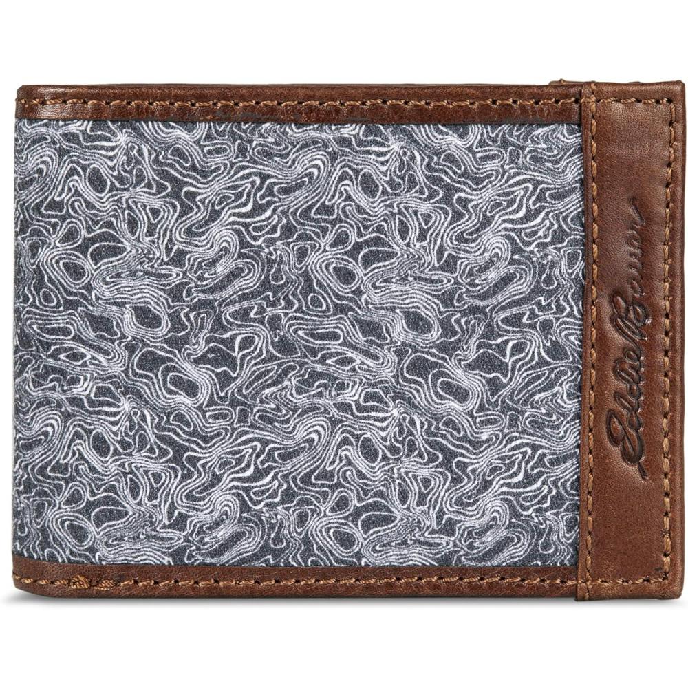 imageEddie Bauer Men Signature Passcase WalletGrey