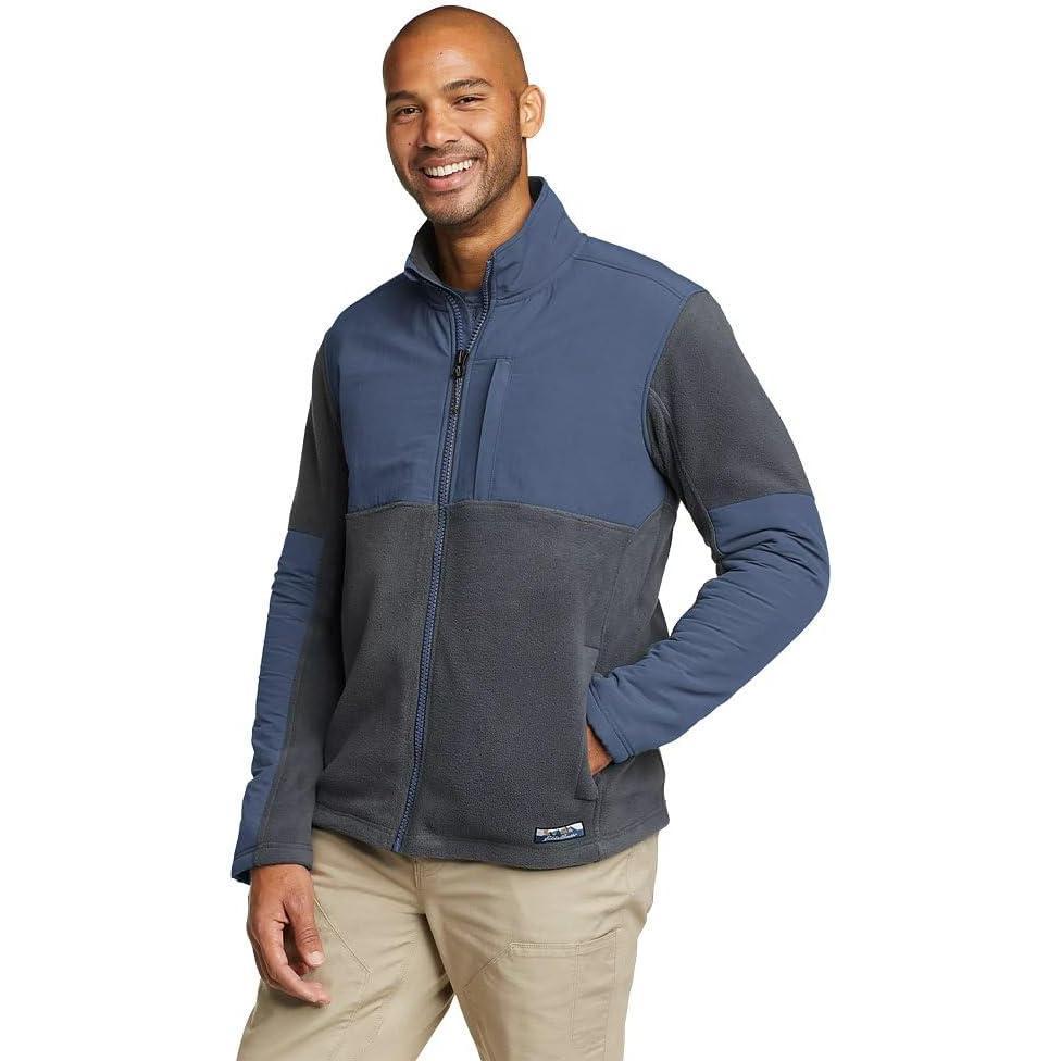 imageEddie Bauer Mens Cascadia FullZip Fleece JacketStorm