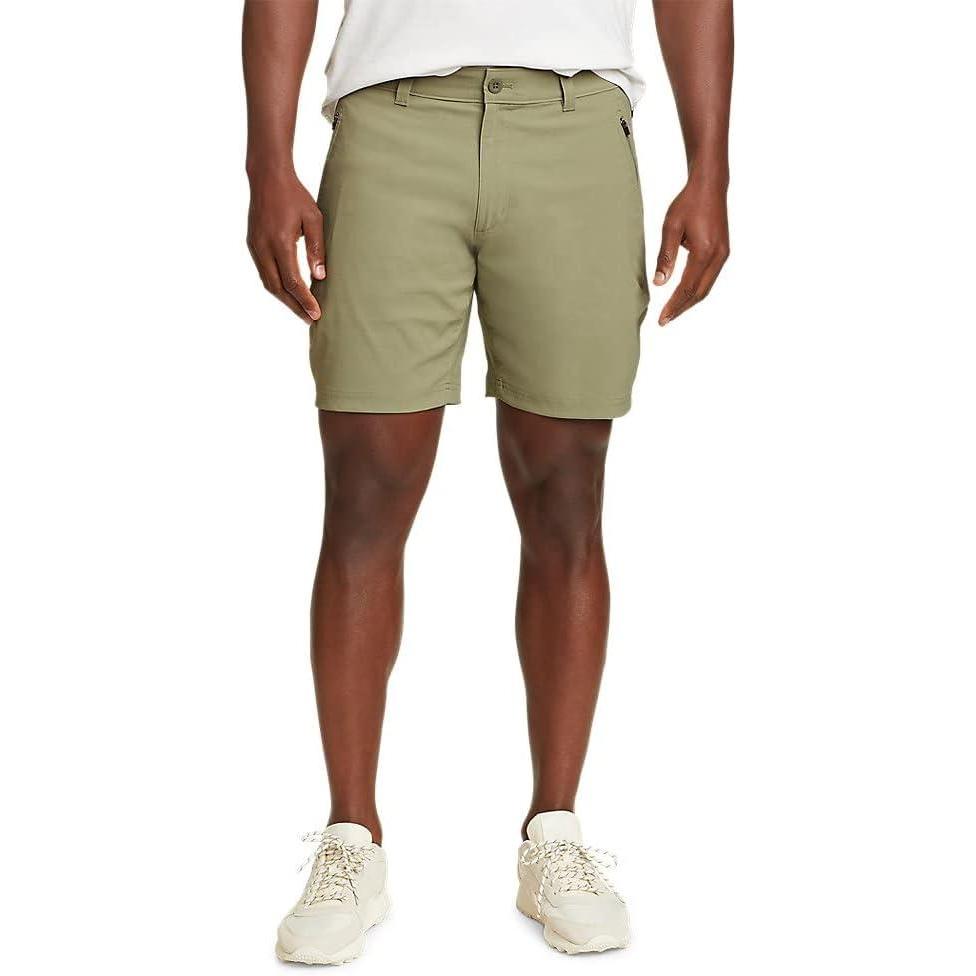 imageEddie Bauer Mens Horizon Guide Wander ShortsEucalyptus