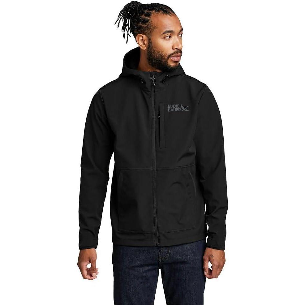 imageEddie Bauer Mens Point Vista Windproof HoodieBlack