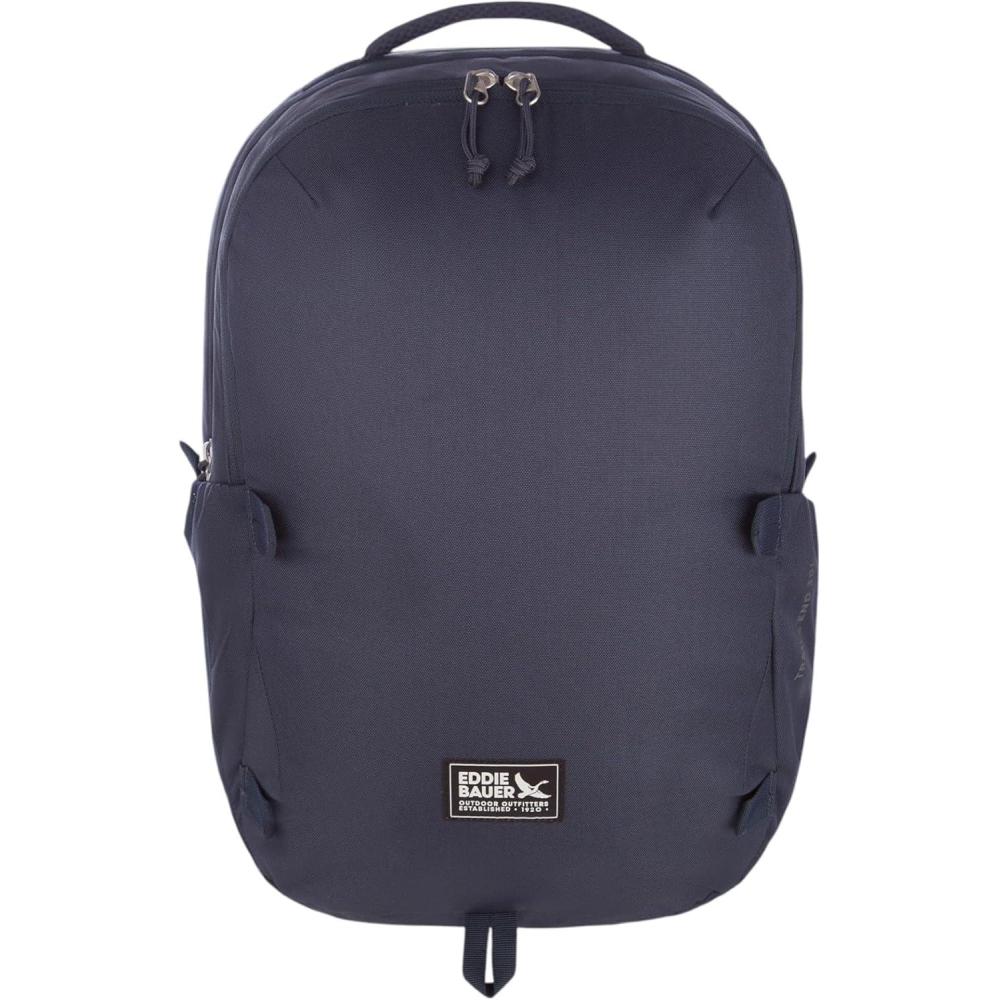 imageEddie Bauer Trail Ends Backpack 28L Laptop Sleeve Everyday Carry Travel Work Commuting Stretch Side Pockets Padded Shoulder Straps Mesh Back BrookBrook Green