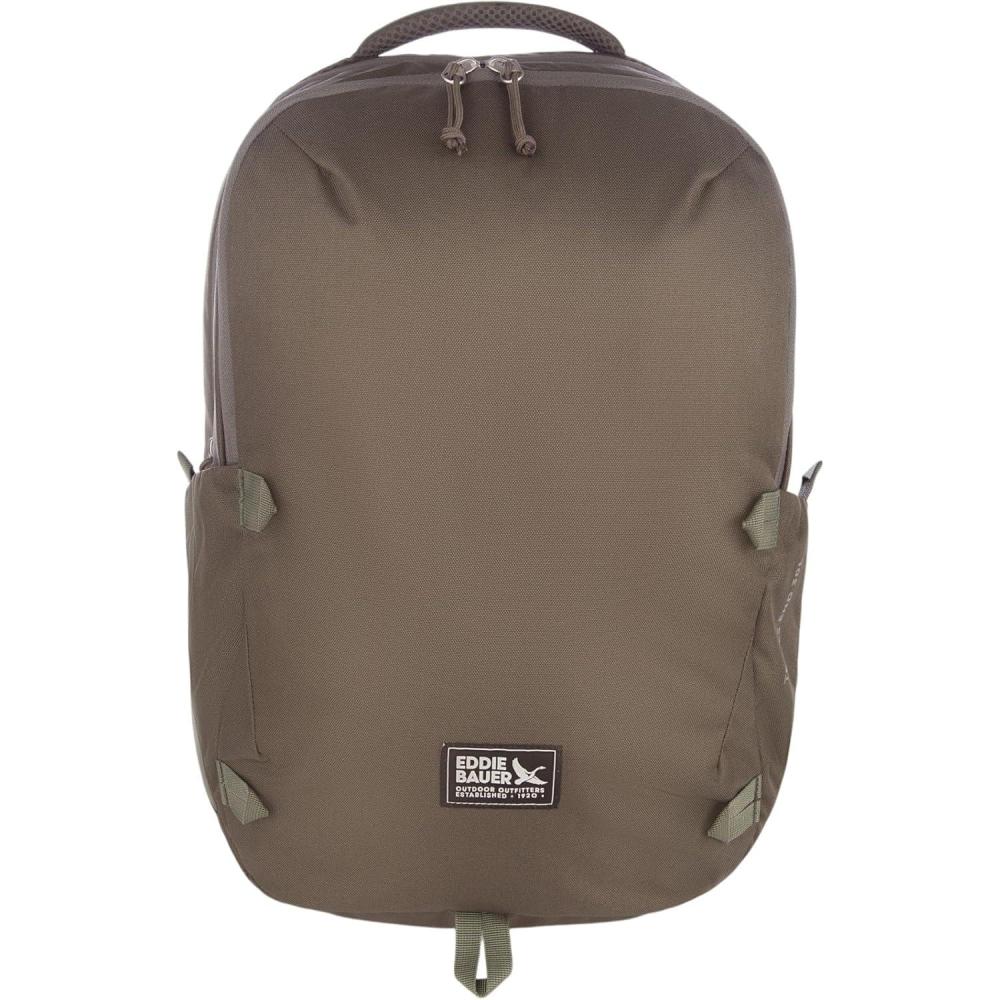 imageEddie Bauer Trail Ends Backpack 28L  Laptop Sleeve  Everyday Carry  Travel  Work  Commuting  Stretch Side Pockets  Padded Shoulder Straps  Mesh Back  BrookSpruce