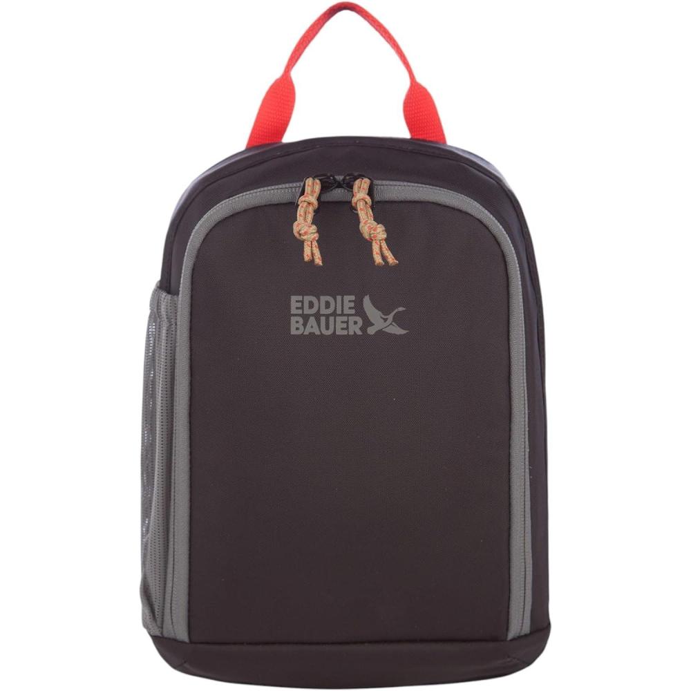 imageEddie Bauer Varsity Lunch Bag  Reusable  Cooler  Lunch Box  Picnic  Work  Travel  Leakproof  Beach  Vacation  Camping  Field GoldVarsity  Black