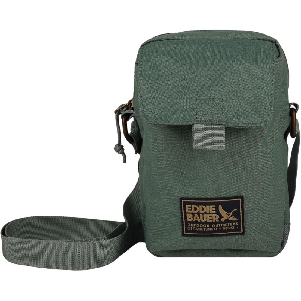 imageEddie Bauer Womens Crossbody Bag  Everyday Carry  Travel  Vacation  Small  Shoulder Strap  LightweightBygone  Juniper