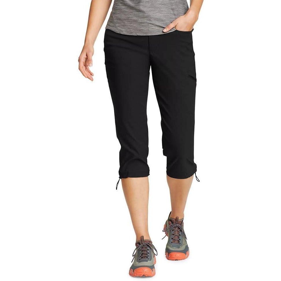 imageEddie Bauer Womens Rainier CapriBlack Rainier