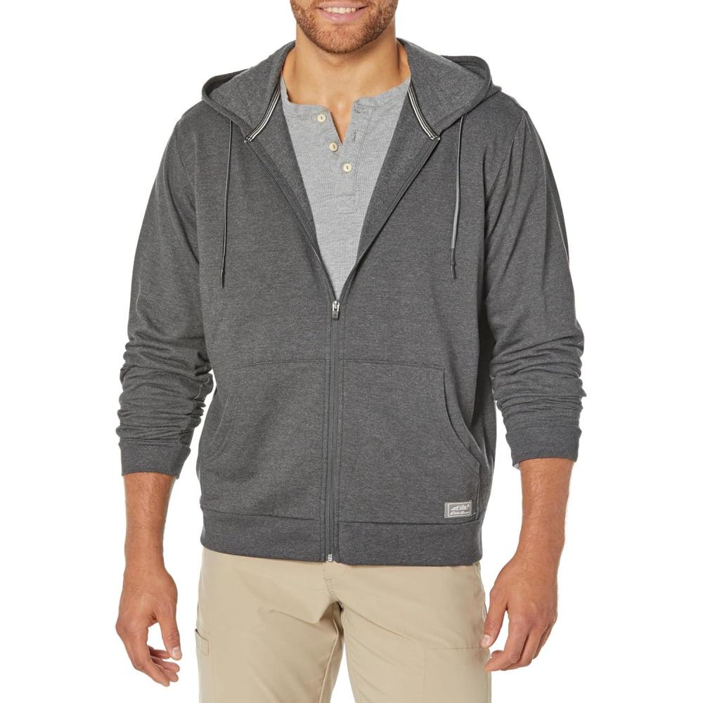 imageEddie Bauer mens Camp Fleece Fz HoodHtrgry