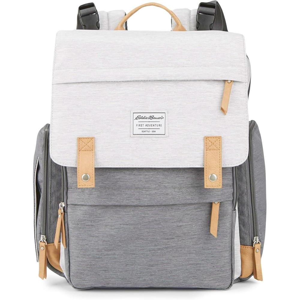 imageNOJO Eddie Bauer Cascade Backpack Diaper BagCascade Gray