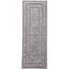 imageEddie Bauer  Bathroom Rug 100 Soft Plush Tufted Cotton Runner Rug Highly Absorbent QuickDry and SkidResistant Backing Logan Chrome Grey 22quot x 60quot