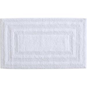 Eddie Bauer – Bathroom Rug, 100% Soft Plush Tufted Cotton Bath Rug, Highly Absorbent, Quick-Dry, and Skid-Resistant Backing (Logan White, 24″ x 40″)
