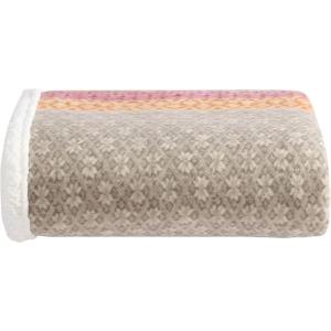 Eddie Bauer – Throw Blanket, Super Soft Reversible Sherpa & Brushed Fleece Bedding, Ideal Christmas & White Elephant Gifts, Cozy Plaid Throw Blankets For Couch for Bed or Couch (Fair Isle Dark Steel, 50″ x 70″)(Fair Isle Khaki)