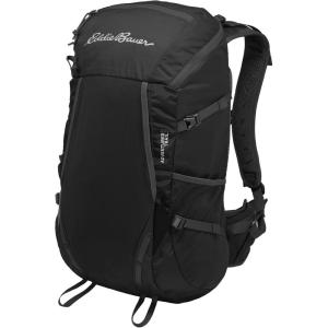 Eddie Bauer Adventurer Backpack with Organization Compartments and Hydration/Laptop Compatible Sleeve, Adventurer – True Blue, 30L(Trail Adventurer – Black)
