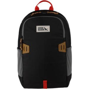 Eddie Bauer Campus Backpack 26L | Everyday Carry | Work | Travel | Commuter | Padded Laptop Sleeve | Stretch Bottle Pockets | Lightweight | Durable – Marine Blue(University – Black)