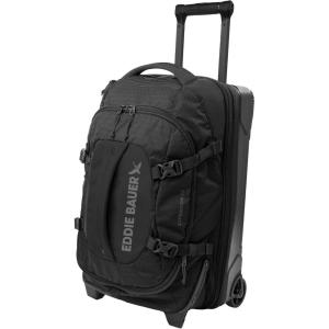 Eddie Bauer Expedition 30 Duffel 2.0 – Lightweight Travel Luggage Made From Rugged Polycarbonate and Nylon, True Blue(Black)