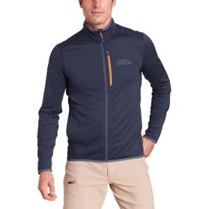 Eddie Bauer Men’s Activator Grid Fleece Full-Zip(Storm)