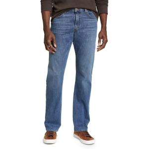 Eddie Bauer Men’s Field Flex Straight Jeans(Meridian Blue)
