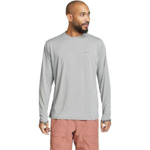 Eddie Bauer Men’s Marine Air UPF Long-Sleeve Crew(Gray)