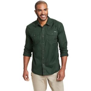 Eddie Bauer Men’s Mountain Trek Short-Sleeve T-Shirt(Dark Olive)