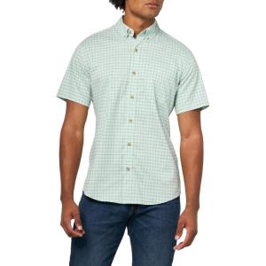 Eddie Bauer Men’s Mr Short Sleeve Voyager Flex Shirt(Light Celadon)