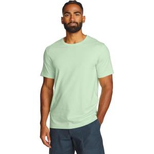 Eddie Bauer Men’s Mt Ss Lw Cotton Classic Tee(Light Jade)
