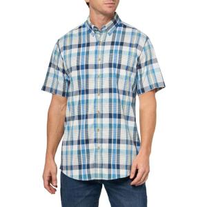 Eddie Bauer Men’s Mt Ss Voyager Flex Shirt(Clover)